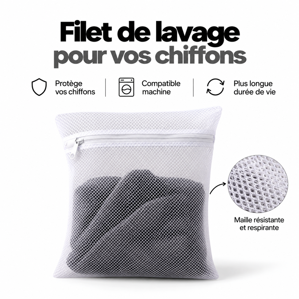 Filet de lavage Lustro — lot de 3