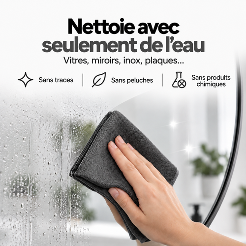 Lustro — Chiffon microfibre nettoyage